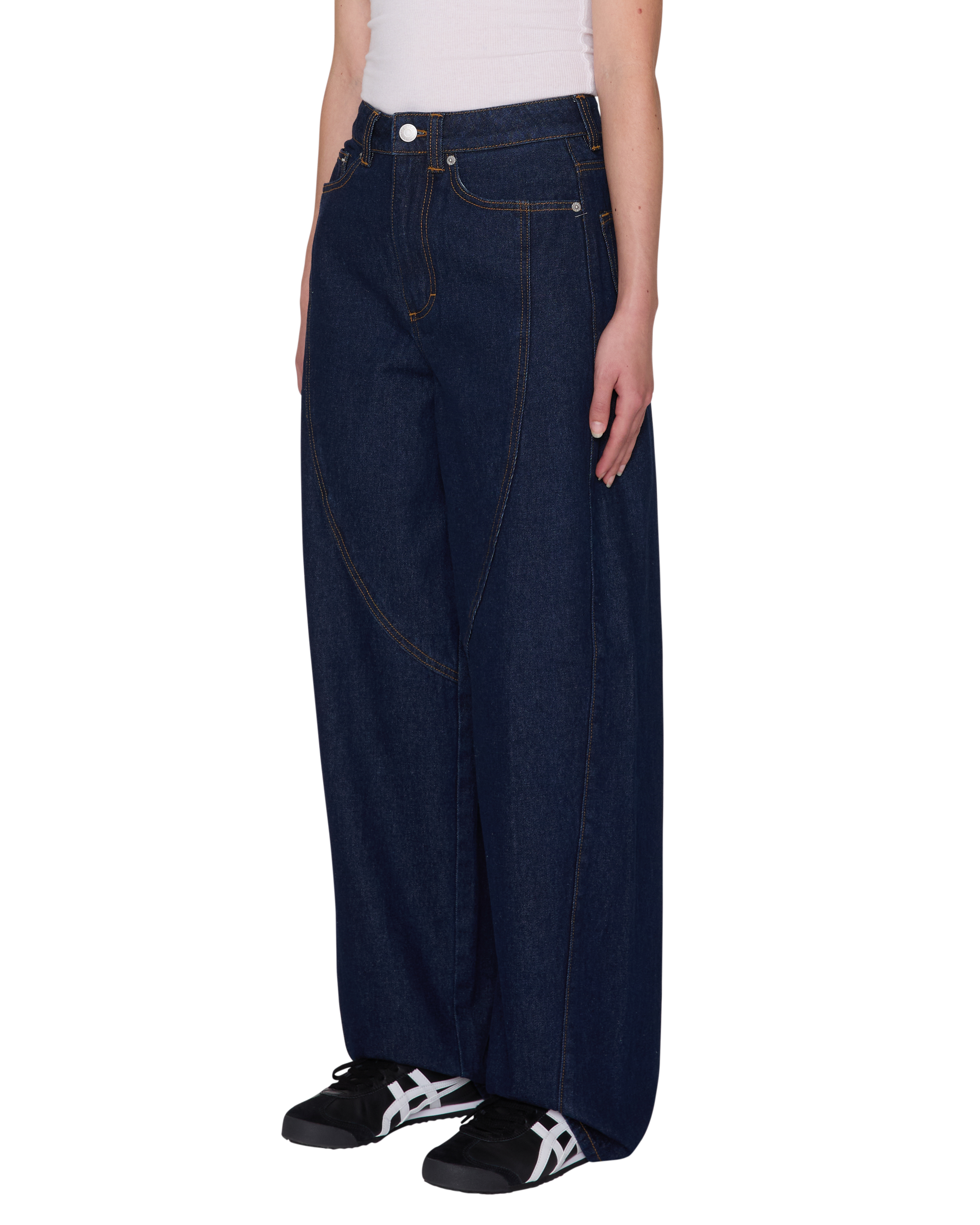 Obey Nana Denim Rinse Indigo Damen Baggy Jeans blau